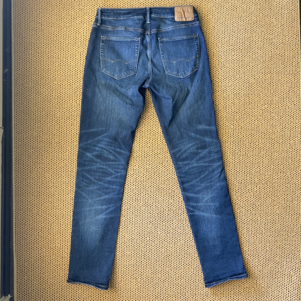 American Eagle Dark Wash Slim Jeans - Picture 2 of 4